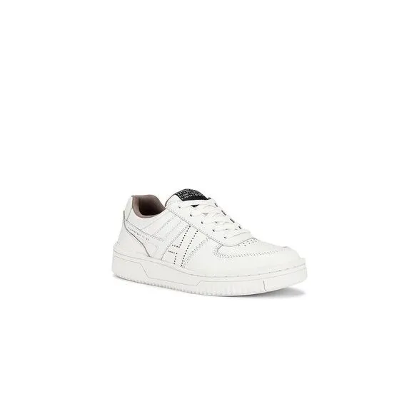 Allsaints Vix WF706Y Sneakers Women's US 9 White Leather Lace Up Shoes ZPO1096