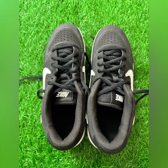 ALPHA HUARACHE VARSITY LOW MCS GS 'BLACK OIL GREY' Size 4.5Y