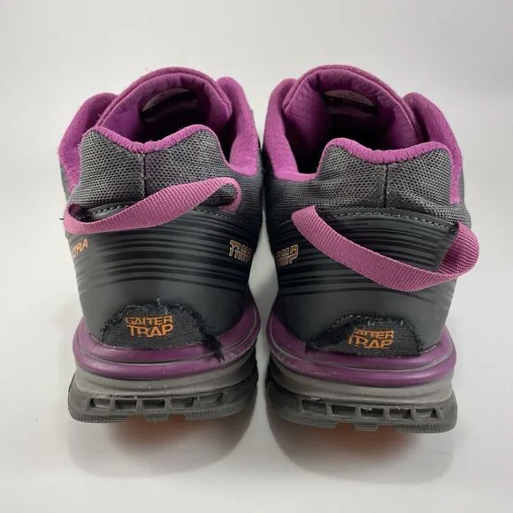 Altra Timp Trail Running Shoes Womens Size 9.5 Purple Gray Athletic Sneakers