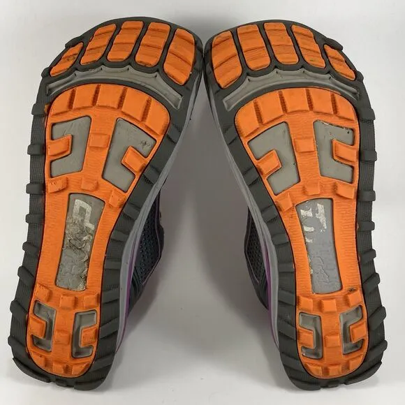 Altra Timp Trail Running Shoes Womens Size 9.5 Purple Gray Athletic Sneakers