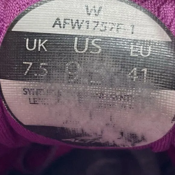 Altra Timp Trail Running Shoes Womens Size 9.5 Purple Gray Athletic Sneakers