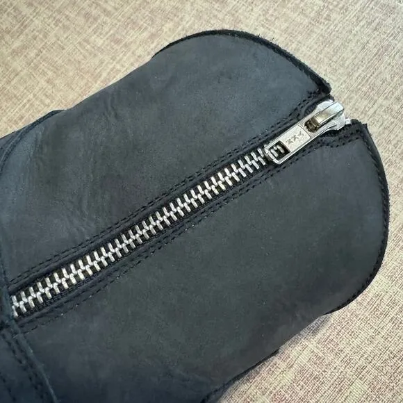 Alvies THE RAINEY Leather Boots Gray Women’s Size 8B Western Rodeo Cowgirl