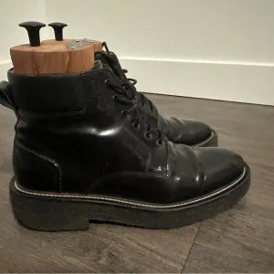 Ami Black Leather Men's Boots