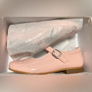 Andanines GIRLS PINK PATENT LEATHER SHOES