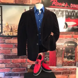 Andrew Fezza Velevt Coat
