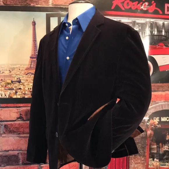 Andrew Fezza Velevt Coat