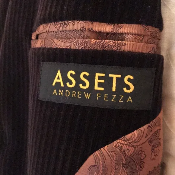 Andrew Fezza Velevt Coat