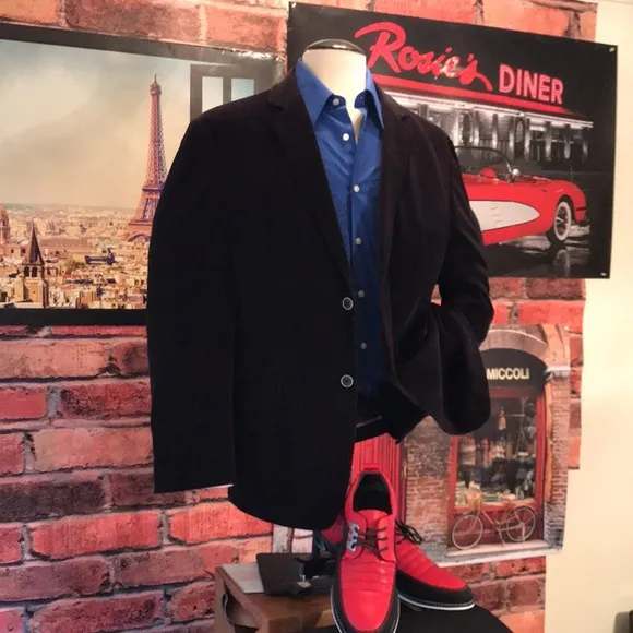 Andrew Fezza Velevt Coat