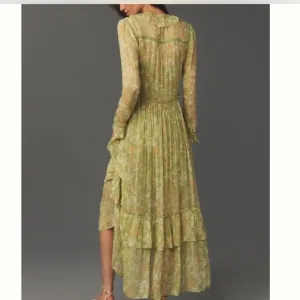 Anthropologie button down Floral Maxi NWOT
