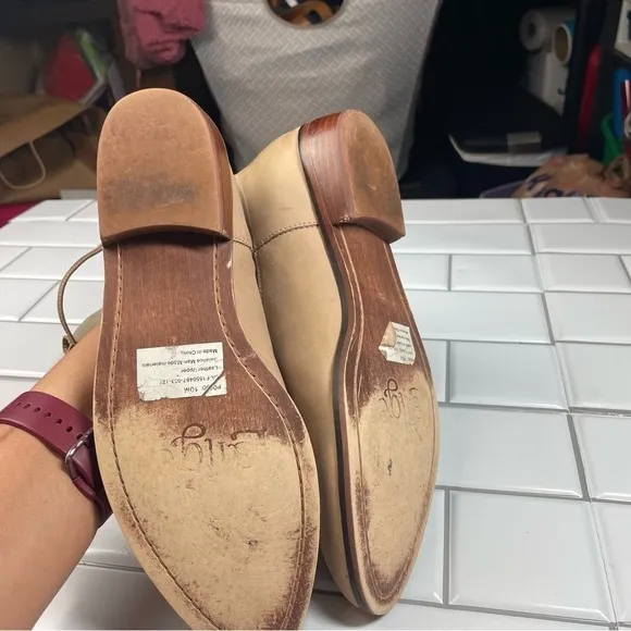 Anthropologie Latigo Pogo Tie Back Boots 10M