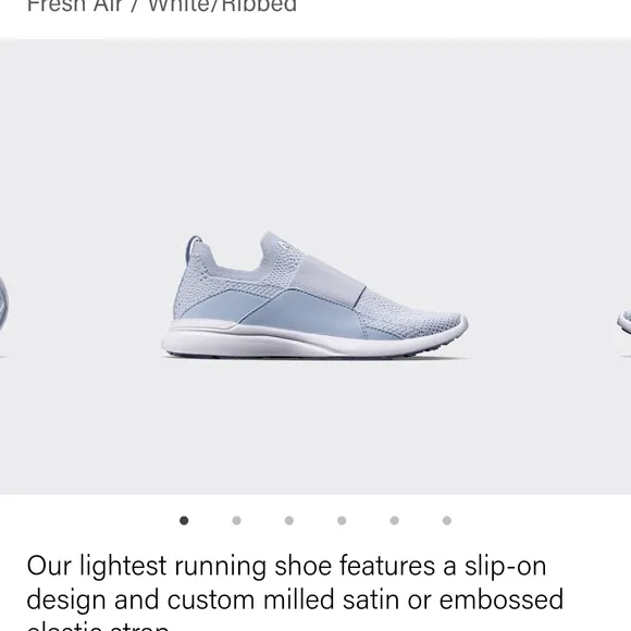 APL Light Blue Slip-On Sneakers