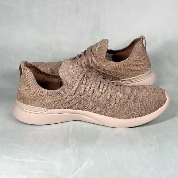APL Shoes Women’s Size 9.5 TECHLOOM Wave Running Comfort Rose Dust Lightweight