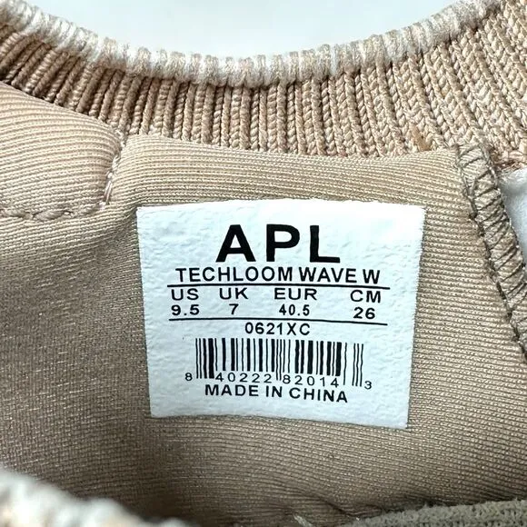 APL Shoes Women’s Size 9.5 TECHLOOM Wave Running Comfort Rose Dust Lightweight