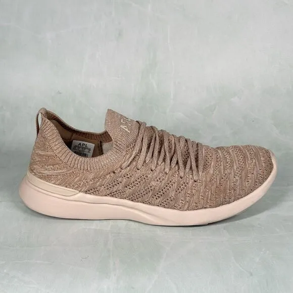 APL Shoes Women’s Size 9.5 TECHLOOM Wave Running Comfort Rose Dust Lightweight