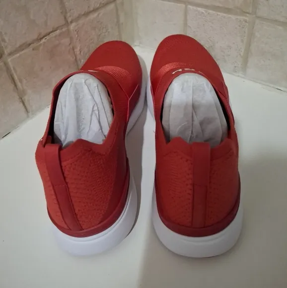 APL TechLoom Bliss Red/White Slip-on Sneakers Size 11
