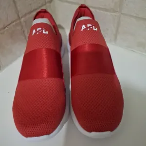 APL TechLoom Bliss Red/White Slip-on Sneakers Size 11