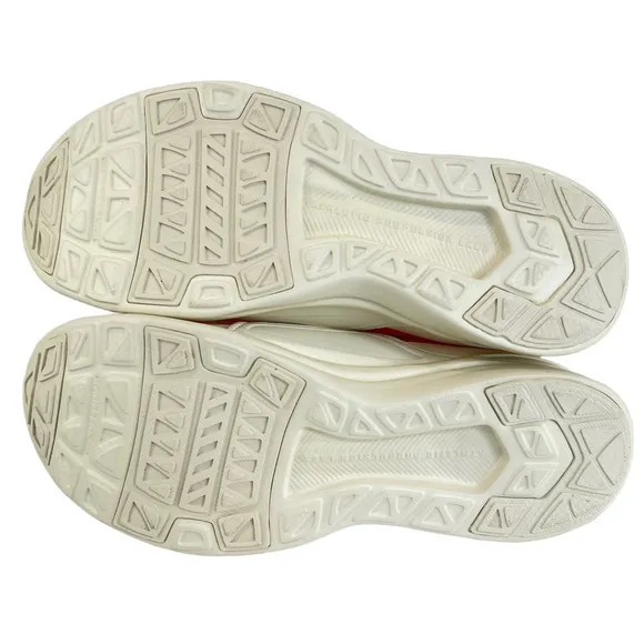 APL Womens Sneakers Orange White Size 9 Techloom Bliss Low Top Mesh Slip On