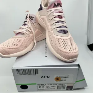 APL Women's Techloom Tracer Sneakers 6.5 Tie Dye Creme/Burgundy