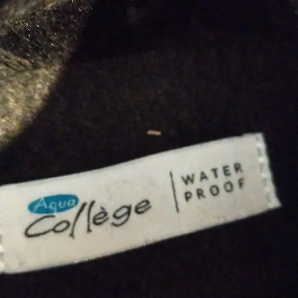 Aqua College Waterproof Leather Ankle Boots Sz 10 NIB
