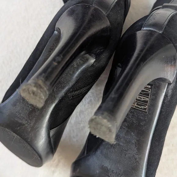 Aquatalia Ryann - Black - Ankle Boots Size 9
