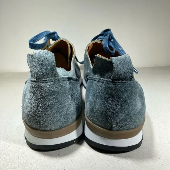 Aquatalia Timmy mens suede sneakers shoes size 9