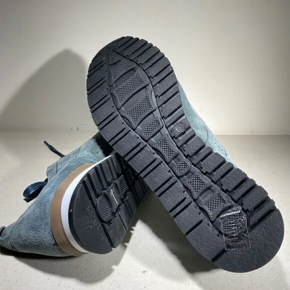 Aquatalia Timmy mens suede sneakers shoes size 9