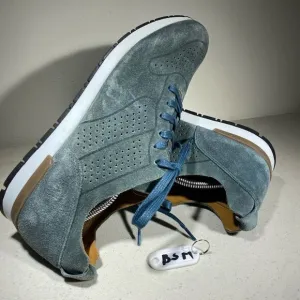Aquatalia Timmy mens suede sneakers shoes size 9