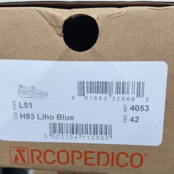 Arcopedico Bluye Liho L51 Lytech Mary Janes Size 11 to 11.5