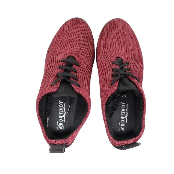 Arcopedico Shoes Womens 38 LS Sneakers Lifestyle Comfort Flexible Knit Walking
