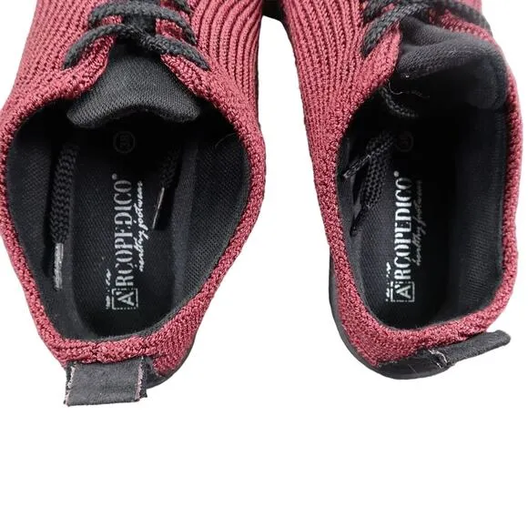Arcopedico Shoes Womens 38 LS Sneakers Lifestyle Comfort Flexible Knit Walking