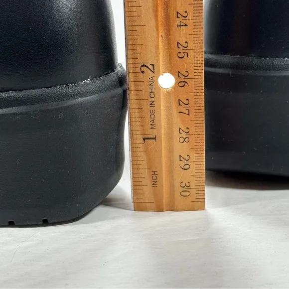 Ariat Black Leather Steel Toe Safety Clog Shoes Women Size 6B