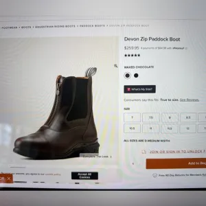 Ariat Brown Leather Ankle Boots with Durable Sole