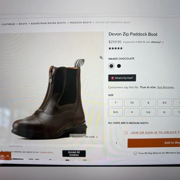 Ariat Brown Leather Ankle Boots with Durable Sole