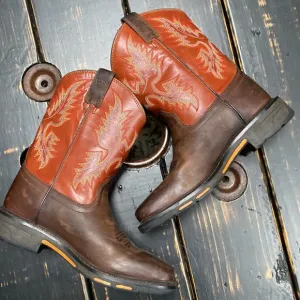 Ariat Cowboy Riding Boots - Work Hog Wide Square Toe