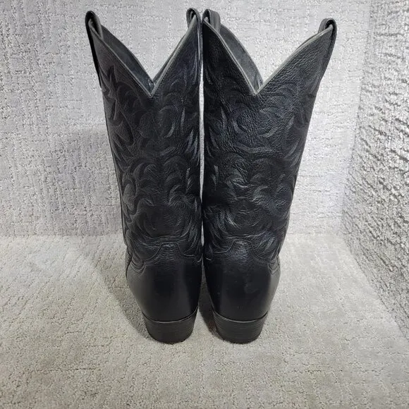 Ariat Heritage 10002218 Mens Size 11EE Black Deertan R Toe Leather Western Boots