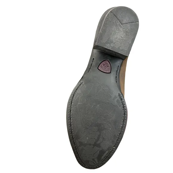 Ariat Heritage Roper Western Boots | Distressed Brown Leather | Size 9B | New in
