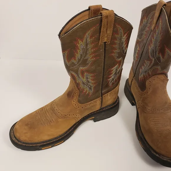 Ariat Kids Size 3 Western Cowboy Rodeo Boots