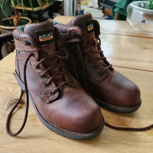 Ariat leather work boots Size 8.5 womens shoes