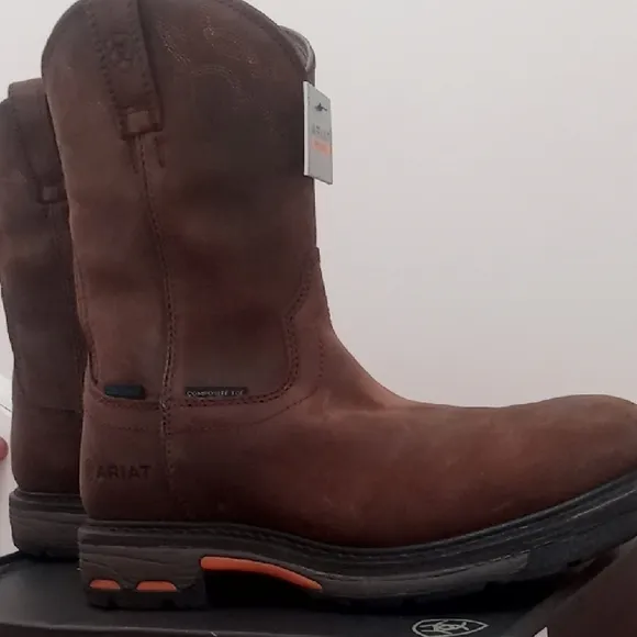 Ariat Men's Brown Work Boots