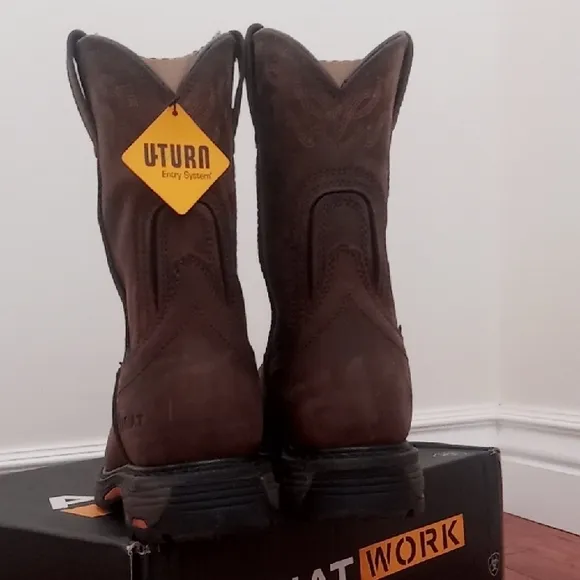 Ariat Men's Brown Work Boots