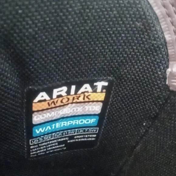 Ariat Men's Brown Work Boots