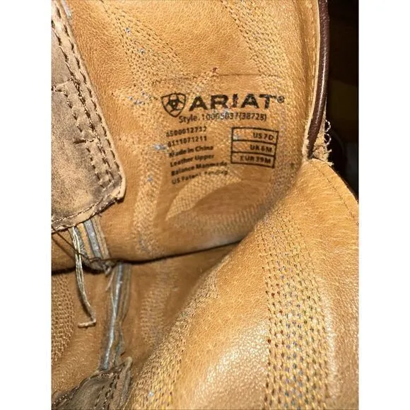 Ariat Men's Cowboy Boots Size‎ 7D Seldom Worn Style/10005037 Pre-Owned