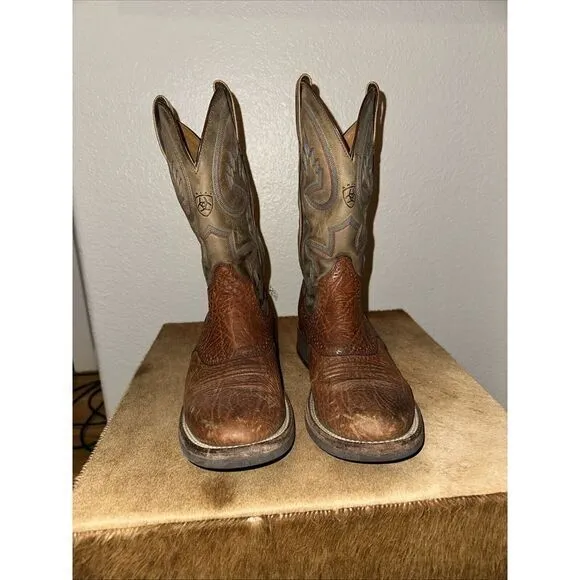 Ariat Men's Cowboy Boots Size‎ 7D Seldom Worn Style/10005037 Pre-Owned
