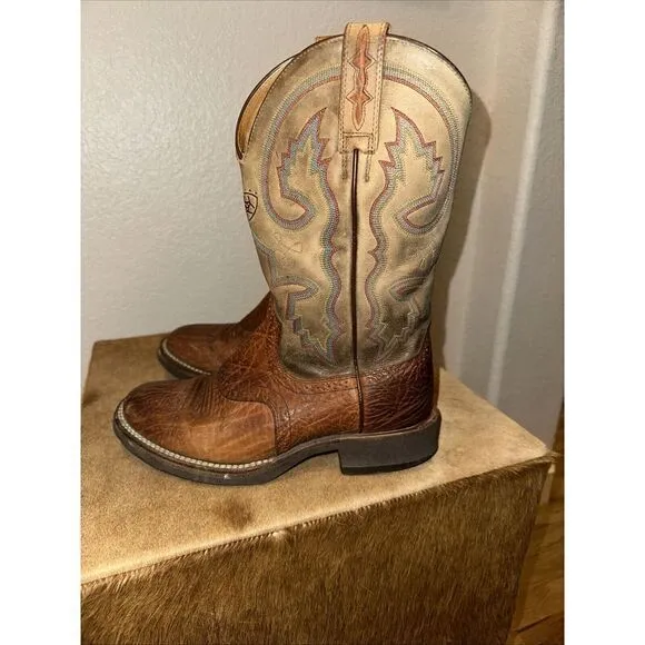 Ariat Men's Cowboy Boots Size‎ 7D Seldom Worn Style/10005037 Pre-Owned
