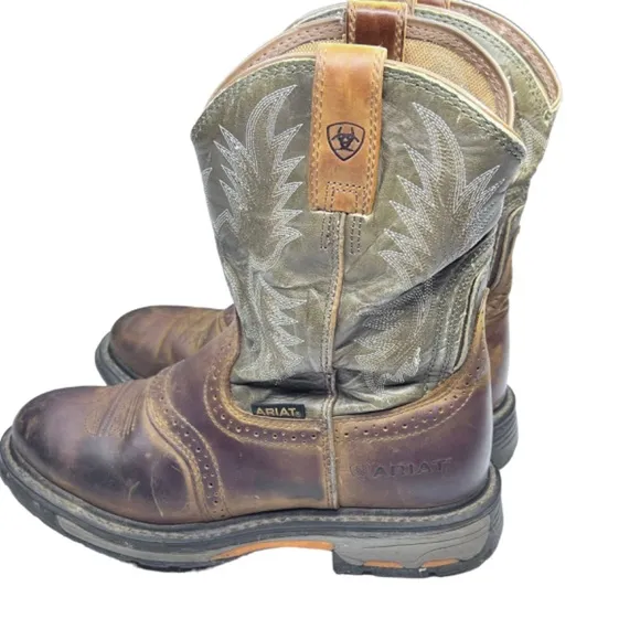 Ariat Western Style Workhog Pull on Boots