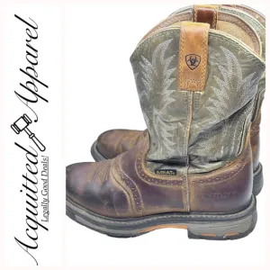 Ariat Western Style Workhog Pull on Boots