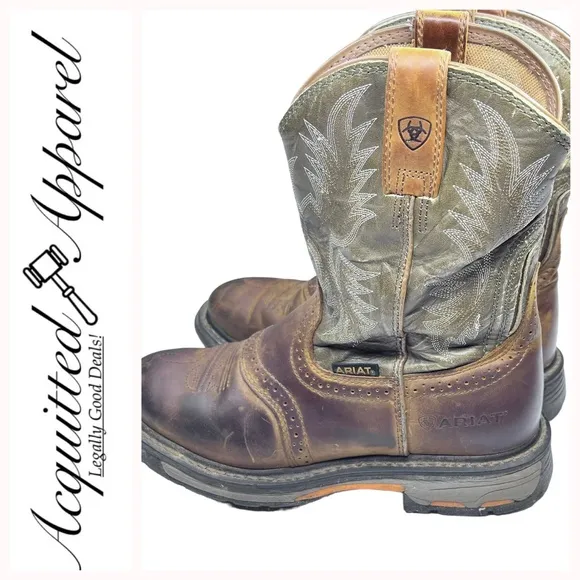 Ariat Western Style Workhog Pull on Boots
