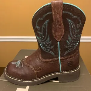 Ariat Women's Fatbaby Heritage Dapper Western Performance Boot Size 7 B Medium