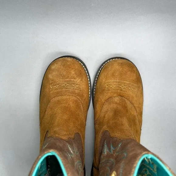 Ariat Women's Size 11 Fatbaby Cowgirl Safety Toe Boots