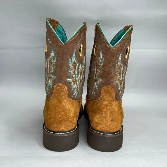 Ariat Women's Size 11 Fatbaby Cowgirl Safety Toe Boots
